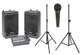 Basic PA System game activity rent in Hyderabad